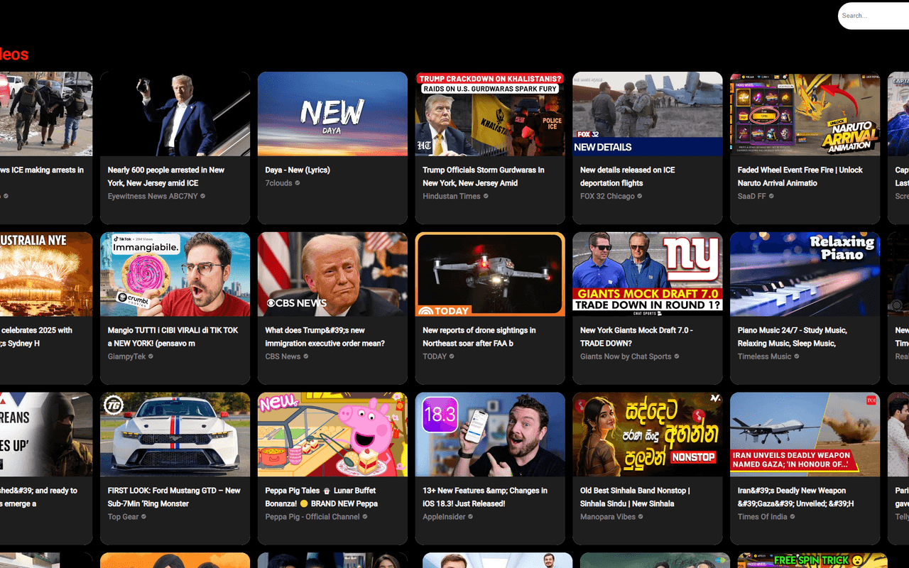 YouTube Clone